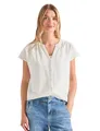 Street One Dropped Shoulder Blusenshirt mit Tape