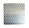 SIYOTO Abflussabdeckung aus 304 Edelstahl, verstopfungsschutz (20 x 20 cm)