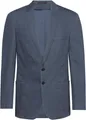 Greiff Corporate CASUAL Herren Sakko Revers Regular-Fit Taubenblau 46