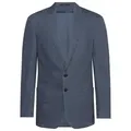 GREIFF Sakko Greiff Corporate CASUAL Herren Sakko Revers Regular-Fit Taubenblau 46 blau 46