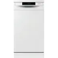 Gorenje GS520E15W Freistehender Geschirrspüler 45cm Weiß - 9 Maßgedecke - 4 Programme - Besteckkorb - Edelstahlbottich - AquaStop - Selbstreinig... - Weiß