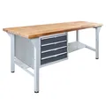 ADB Werkbank mit Schubladenbox-4 SL,H850xB1500xT750mm 42672