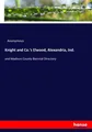 Knight and Co.'s Elwood, Alexandria, Ind. Anonymous