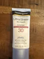 Neutrogena Ultra Sheer Broad Spectrum Sunscreen SPF 30,
