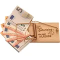 Spruchreif | Witziges Geldgeschenk Zum Geburtstag EIN Paar Mäuse | Lustige Geschenkidee mit Mausefalle und Spruch