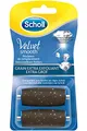 Scholl Velvet Smooth Express Pedi Crystal Diamonds Extra Exfoliating Grain 2 Replacement Rolls by Scholl