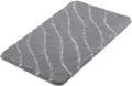 Kleine Wolke Badteppich Tram anthrazit Polyacryl 60 x 100 cm  Badteppich
