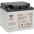 Yuasa AGM-Batterie NP38-12I, 12 V, 38 Ah, M5 Anschluss, mit VdS-Zulassung