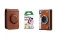 Fujifilm Instax Mini Fuji EVO braun EX D hybride Sofortbildkamera - SET