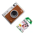 Fujifilm Instax Mini Fuji EVO braun EX D hybride Sofortbildkamera - SET