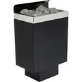 Infraworld Sparta Wall finnischer Saunaofen 9 kW schwarz inkl. Saunasteine - Schwarz