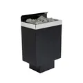 Infraworld Sparta Wall finnischer Saunaofen 9 kW schwarz inkl. Saunasteine