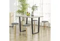 HOMCOM Hocker Stapelhocker Rückenlehnenlose Stapelstühle mit gepolsterter Sitzfläche (Runde Küchenhocker für Esszimmer, Wohnzimmer, 4 St., 40 x 40 x 45 cm), Grau
