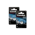 2x Camelion Lithium Knopfzelle CR1620 / 3V / BP1