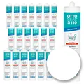 Premium-Bau-Silikon Otto Chemie Ottoseal S 110 Weiß, 20 Kartuschen a 310 ml