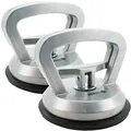2 x Glas Platten Heber Gummi-Sauger Ø 115mm 40 Kg Vakuum-Sauger Saugheber Montagegriff