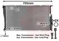 VAN WEZEL Wasserkühler Motorkühler Kühlrippen gelötet für BMW 1er E81 118d