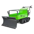 Zipper Maschinen ZI-MD 300 Miniraupendumper inkl Räumschild Minidumper Schubkare