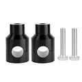 LetCart Motorrad Lenker Riser - 1 Paar 22mm Aluminiumlegierung Lenkerklemmen, Verbesserte Lenker für Modifikation