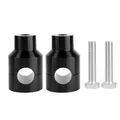 Motorrad Lenker Riser - 1 Paar 22mm Aluminiumlegierung Lenkerklemmen Verbesse...