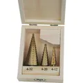 Mannesmann Schälbohrer-Set (12 mm, 20 mm, 32 mm, 4 mm) (M54603)