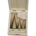 Brüder Mannesmann M54603   Stufenbohrer-Set 3teilig      1 St.