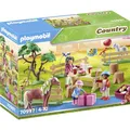 PLAYMOBIL Country 70997 Kindergeburtstag auf dem Ponyhof, Spielzeug für Kinder ab 4 Jahren