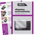 dipos I Schutzfolie klar kompatibel mit Sony RX100 VII Folie Displayschutzfolie