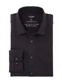 OLYMP Herren Businesshemd Langarm Luxor.24.Seven,Single Jersey,modern fit,New Kent,schwarz 68,43