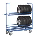 Fetra / Reifenwagen mit 2 Etagen / Tragkraft 400 kg / 1.800 x 620 x 1.600 mm