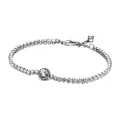 PANDORA Armband Timeless "funkelndes Armband" Zirkonia Silber 599416C01 20 cm