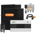 SunEnergyXT BK215 PLUS (2,15 kWh) Sparpaket 03 inkl. 4x 450 Wp Solarmodule + 800 W Wechselrichter