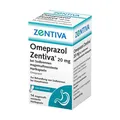Omeprazol Zentiva 20 mg bei Sodbrennen Hartkapseln mit magensaftresistent überzogenen Pellets Inhalt: 14 St