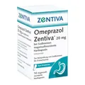 Omeprazol Zentiva 20 mg 14 Stück - bei Sodbrennen und Säurerückfluss, schnelle Linderung bei Refluxbeschwerden, zur Verringerung überschüssiger Magensäure, langanhaltender Schutz, gut verträglich