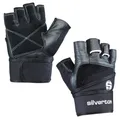 FitnessGewichtheberhandschuh POWER, schwarz, M, 43140M