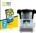 2x BROTECT Schutzfolie für SilverCrest Mini Monsieur Cuisine Connect Displayschutz Displayschutzfolie Folie Matt Entspiegelungsfolie