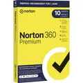 Norton Norton 360 Premium 75GB GE 1 USER 10 DEVICE 12MO Jahreslizenz, 10 Lizenzen Windows, Mac, Android Antivirus