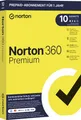 Norton Life Lock Norton 360 Premium 75GB GE 1 USER 10 DEVICE 12MO Jahreslizenz, 10 Lizenzen Windows, Mac, Android Antivirus
