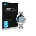 6x Folie für Rolex Datejust 41 Schutzfolie Displayschutz Display Schutz Klar