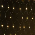 160er LED Lichternetz 1x2m Warmweiß, Indoor und Outdoor, Lichterkette Christbaumlichterkette Aussenbeleuchtung Innenbeleuchtung Partydeko Partybeleuchtung Lichterdeko Dekoration