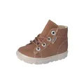 RICOSTA Baby Jungen Winterstiefel ZAINI,Kinder Lauflernschuhe,WMS:Mittel,lose Einlage,Sympatex,wasserdicht,Winterboots,Stiefel,Kastanie (260),24 EU