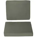Outsunny Sitzkissen, Dunkelgrau, Kunststoff, 52x7x56 cm, Outdoor-Kissen, Outdoor-Sitzkissen