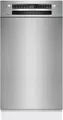 Bosch SPU4HMS10E Serie 4 Unterbau Geschirrspüler, 45 cm breit, 10 Maßgedecke, AquaStop, Kindersicherung, Vario Schublade, HomeConnect, Gebürsteter Stahl