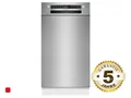 Bosch SPU4HMS10E Unterbau-Geschirrspüler Gebürsteter Stahl Spülmaschine 45 cm