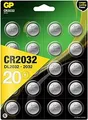 GP Batteries CR2032 GP Lithium Knopfzelle 3Volt (20 Stück)