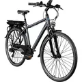 Zündapp Green 7.7 E Bike 28" E Trekkingbike Herren Elektrofahrrad grau/blau 48cm