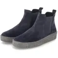 Gabor Gabor 73.731.36 Damen Rauleder blue Schlupfstiefel blau 44 EU (9,5 UK)