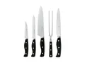 RÖSLE Besteck-Set Messer-Set PURA inkl. Tranchiergabel 5tlg, Klingenspezialstahl X50CrMOV15, Messer-Set PURA inkl. Tranchiergabel 5-tlg.