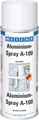WEICON 11050400 - Aluminium-Spray A-100, 400 ml, abriebfest