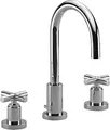Dornbracht TARA Waschtisch-Dreilochbatterie mit Ablaufgarnitur, Ausladung 135mm, 20710892-00